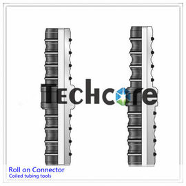 O rolo de alta elasticidade da força no conector/5000 libras por polegada quadrada bobinou serviços da tubulação